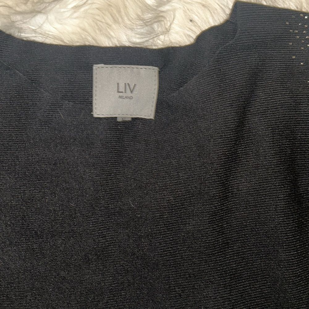 LIV milano  | black sweater size XL - Picture 5 of 10